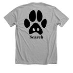 Search & Rescue Tshirts, a Athletic Heather Premium Unisex Tee (back-view)