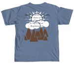 In BEEP we trust kenshi, a Blue Jean Comfort Colors Unisex Tee (back-view)