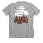 In BEEP we trust kenshi, a Athletic Heather Premium Unisex Tee (back-view)