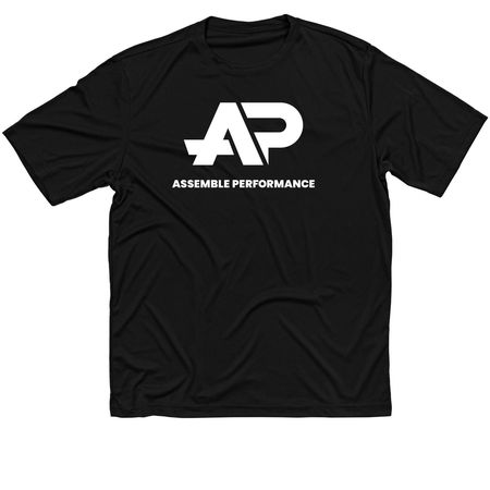 AP All White, a Black Classic Performance Tee
