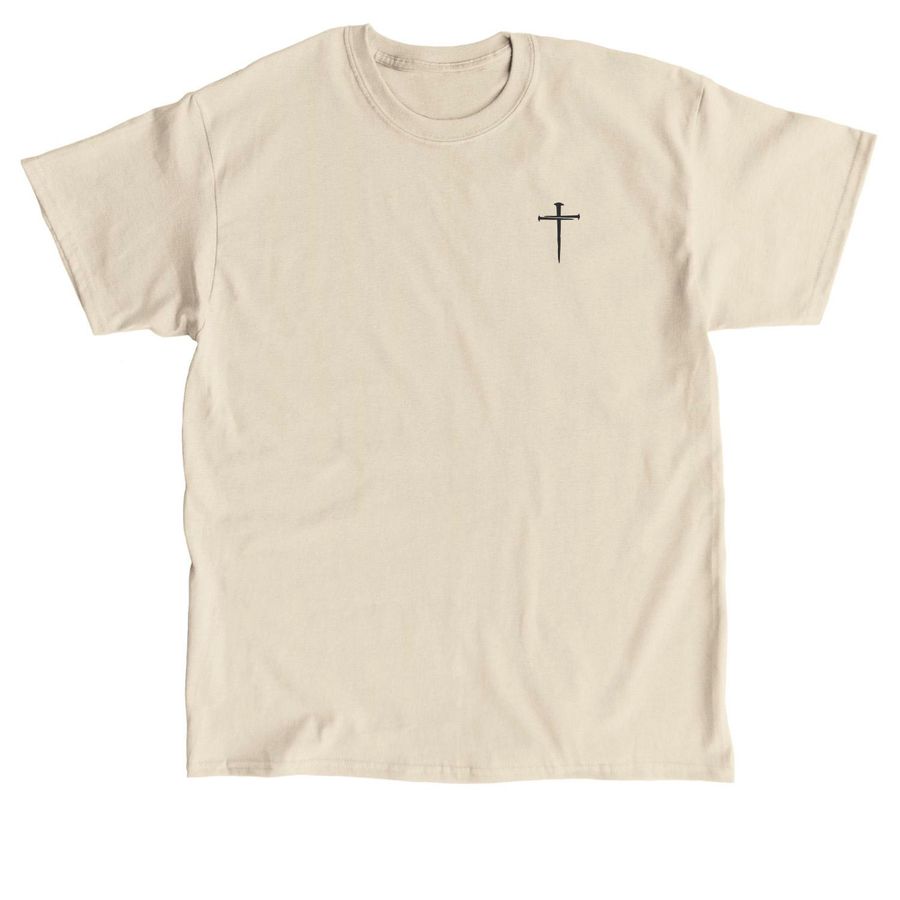 the Gospel collection (gray), a Sand Classic Unisex Tee