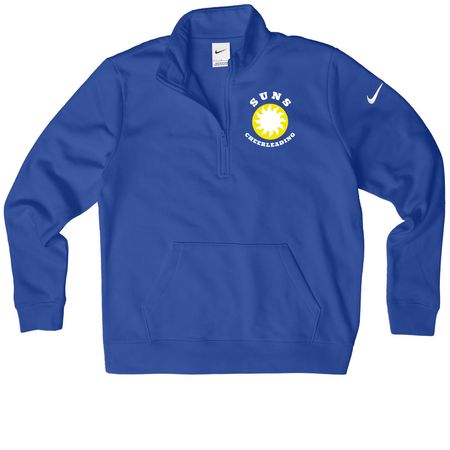 Cheer Warm-ups Pt.2, a Game Royal Nike Women's Club Half Zip Pullover