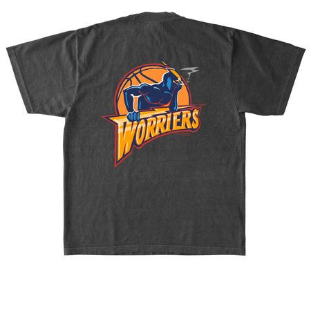 WORRIERS (Back), a Shadow Heavyweight Garment Dye Tee