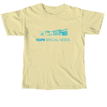 Special Needs Volunteer Shirts, a Butter Comfort Colors Unisex Tee