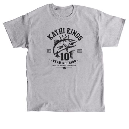 Reunion (BLACK LOGO)&nbsp;, a Sport Grey Classic Unisex Tee