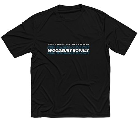 WHS, a Black Classic Performance Tee
