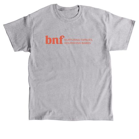 BNF Logo Tees, a Sport Grey Classic Unisex Tee