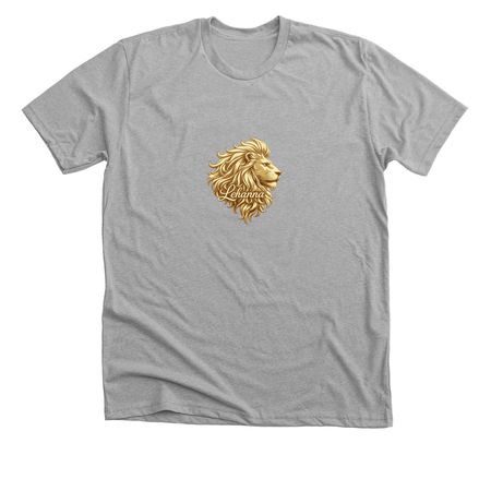 Flowing through life., a Athletic Heather Premium Unisex Tee