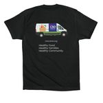 CSO MFP, a Vintage Black Premium Cotton Tee (back-view)