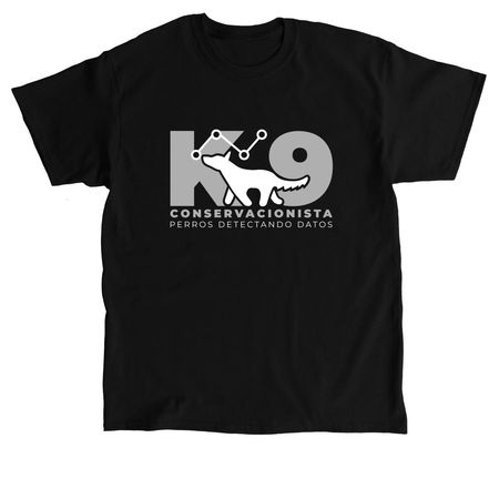 Perros Detectando Datos camisetas en espa?ol, a Black Classic Unisex Tee