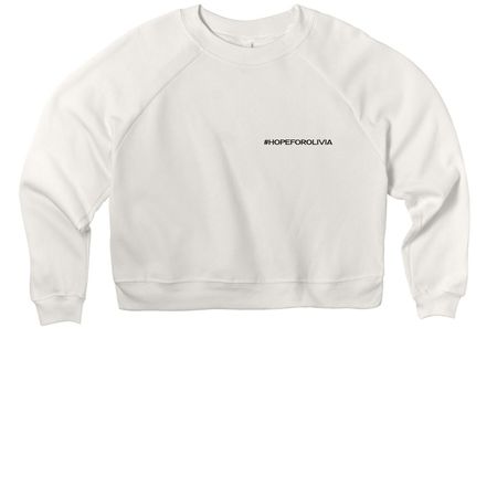 Transform-Evolve-Unfold, a Vintage White Women's Premium Cropped Raglan Sweatshirt