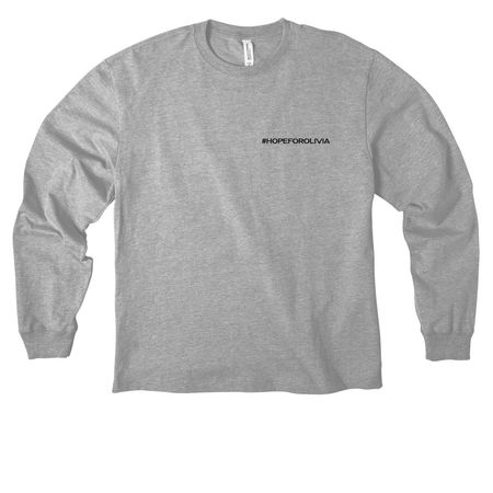 Transform-Evolve-Unfold, a Athletic Heather Unisex Heavyweight Long Sleeve Tee