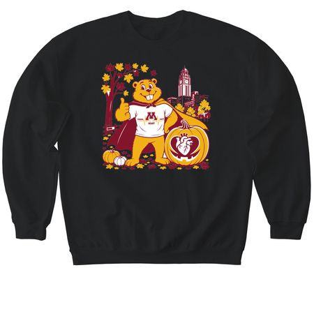 Fall Design&nbsp;, a Black Softstyle Crewneck Sweatshirt