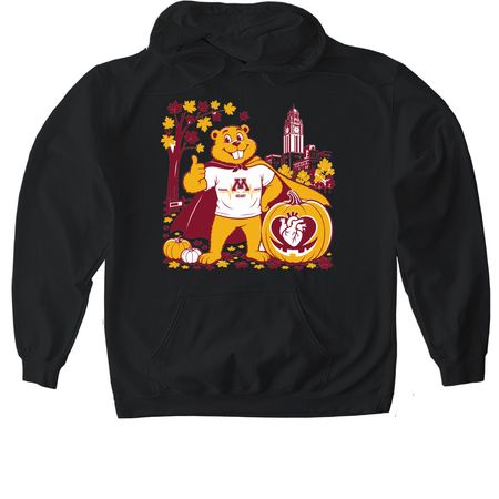 Fall Design&nbsp;, a Black Gildan Softstyle Pullover Hoodie