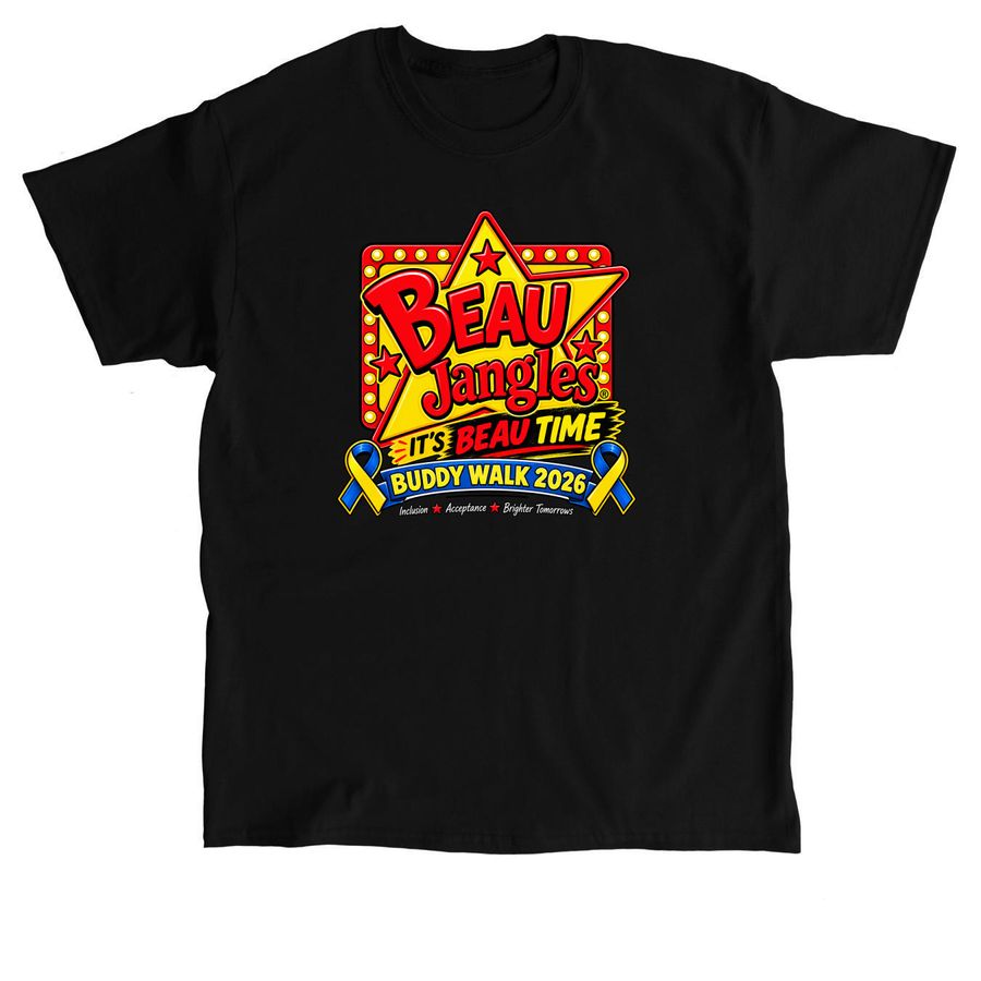 BEAU Time!!!, a Black Classic Unisex Tee