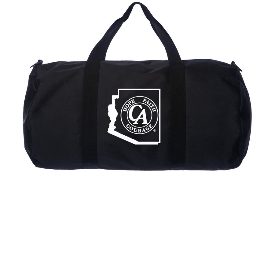 C.A. at Sea Tote - Limited Edition, a Black Day Tripper Duffel Bag (back-view)
