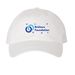 Foundation Graphics Logo Hat Collection, a White Printed Pigment Dye Baseball Cap