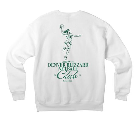 GA design&nbsp;, a White Premium Drop Shoulder Sweatshirt