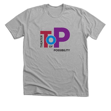 Theater of Possibility, a Athletic Heather Premium Unisex Tee