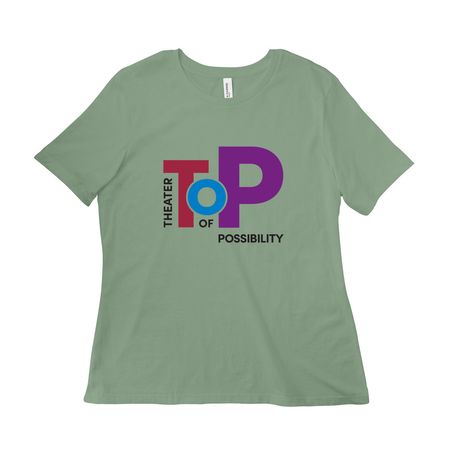 Theater of Possibility, a Sage Women?s Relaxed Cotton Tee
