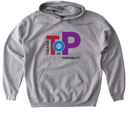 Theater of Possibility, a Sport Grey Gildan Softstyle Pullover Hoodie