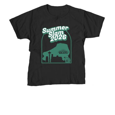 Summer Slam 2026, a Black Youth Unisex Tee