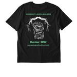 Food Sovereignty - Organic Cotton / Eco Tees, a Black Stanley/Stella Unisex Creator 2.0 Tee (back-view)
