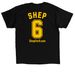 Vote Independent, a Black Classic Unisex Tee (back-view)