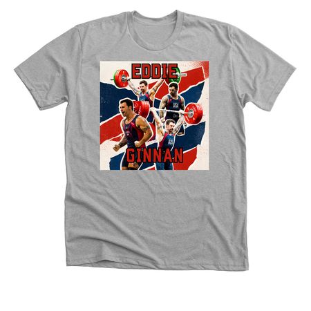 Eddie Ginnan Worlds 2026 T-Shirts, a Athletic Heather Premium Unisex Tee