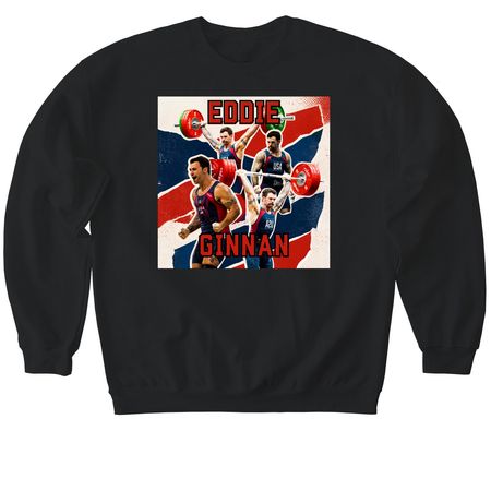 Eddie Ginnan Worlds 2026 T-Shirts, a Black Softstyle Crewneck Sweatshirt