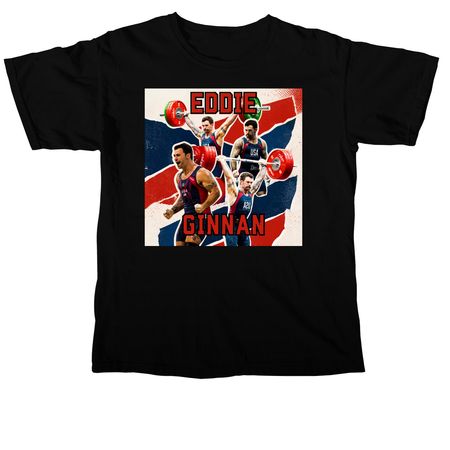 Eddie Ginnan Worlds 2026 T-Shirts, a Black Comfort Colors Unisex Tee