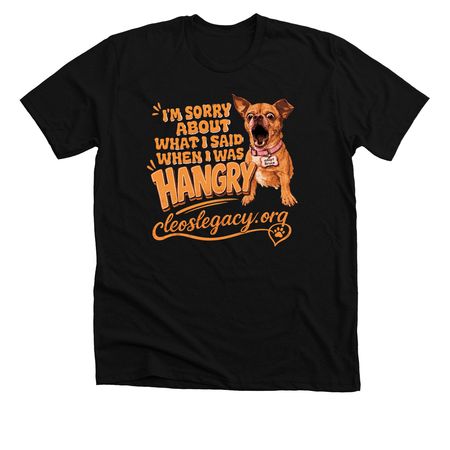 Bruce the Chi, a Solid Black Blend Premium Unisex Tee