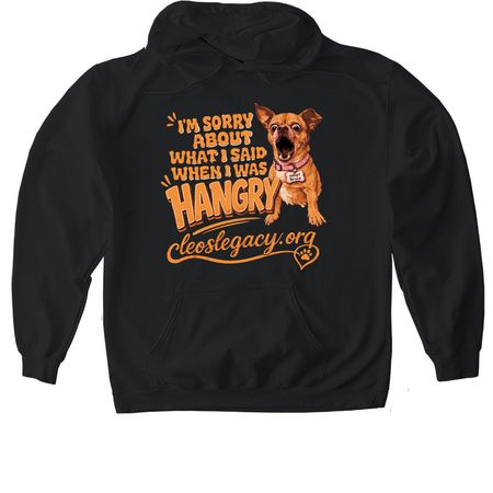 Bruce the Chi, a Black Gildan Softstyle Pullover Hoodie