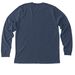 In My Open Science Era Apparel, a Heather Navy Premium Long Sleeve Tee (back-view)