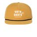 49th State Tournament Merch, a Biscuit/ Black Printed Umpqua Snapback Cap