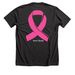 Join the fight!, a Dark Grey Heather Premium Unisex Tee (back-view)