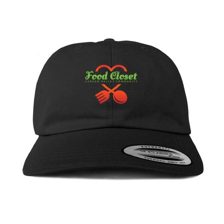 Support Hunger Relief in Style&nbsp;, a Black Printed Classic Baseball Cap