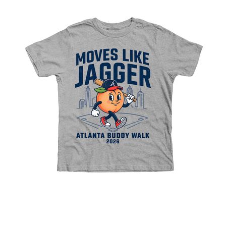 Moves Like Jagger Buddy Walk 2026, a Athletic Heather Premium Youth Tee