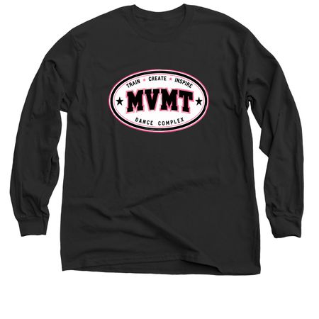 MVMT FALL, a Black Classic Long Sleeve Tee