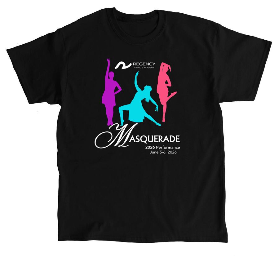 Masquerade, a Black Classic Unisex Tee