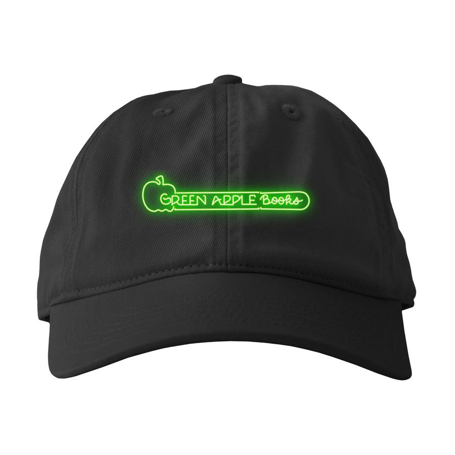 Green Apple Books & Music, a Black Printed Eco Baseball Cap
