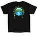 KMWP's 25th Anniversary, a Black Classic Unisex Tee (back-view)