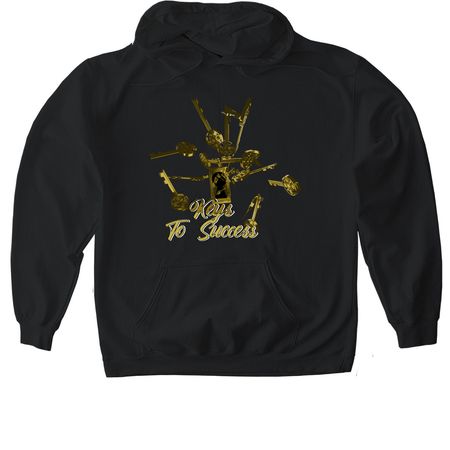 The Keys, a Black Gildan Softstyle Pullover Hoodie