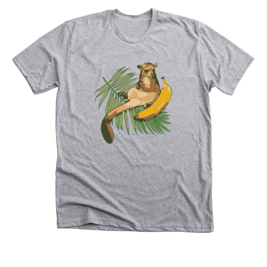 Trashcan, a Athletic Heather Premium Unisex Tee
