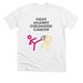 Fight Against Childhood Cancer, a Solid White Blend Premium Unisex Tee