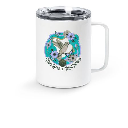 TBYI Stainless Steel&nbsp;&nbsp;, a White Stainless Steel Travel Mug