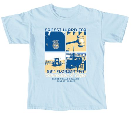 2026 State Convention | Ernest Ward, a Chambray Comfort Colors Unisex Tee