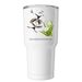 Limited Edition: Scissor-Tailed Flycatchers, a White Insulated Tumbler