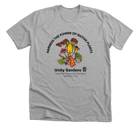 Unity Gardens T-Shirts & Sweatshirts, a Athletic Heather Premium Unisex Tee