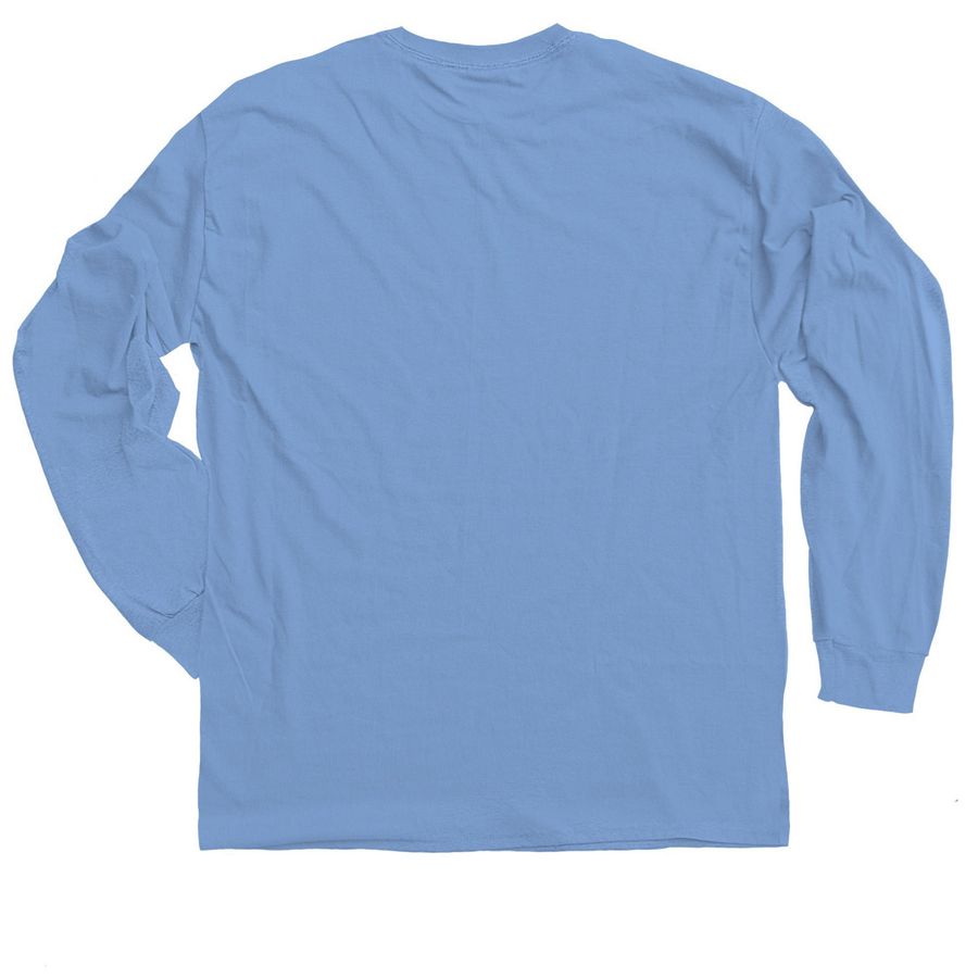 Arbor's Good Guys, a Carolina Blue Classic Long Sleeve Tee (back-view)
